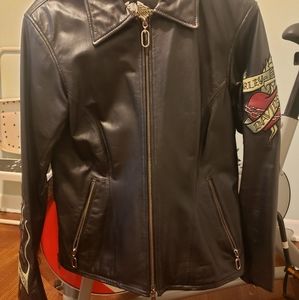 Womem leather Jacket